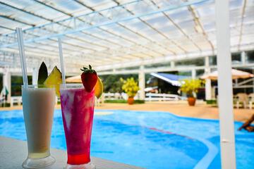 Poolside bar