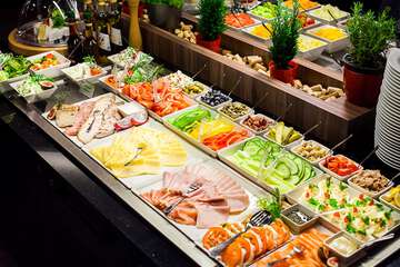 Breakfast buffet