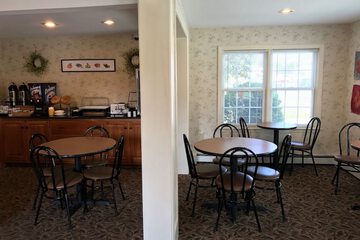 Breakfast area