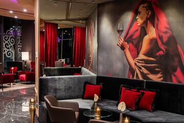 Lobby sitting area