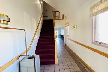 Interior entrance