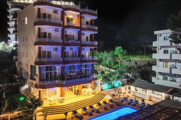 Front of property - evening/night