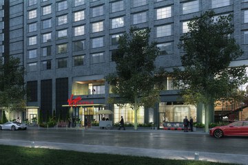 Front of property - evening/night