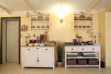 Breakfast area