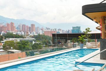 Rooftop pool