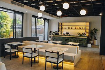 Breakfast area