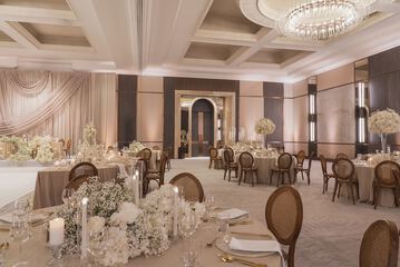 Indoor wedding