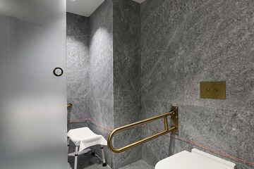 Raised toilet seat