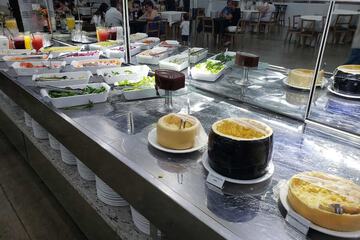 Breakfast buffet