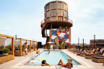 Rooftop pool