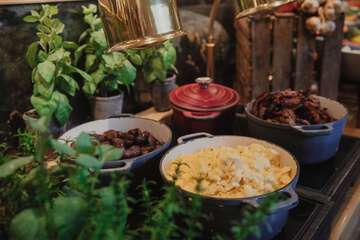 Breakfast buffet