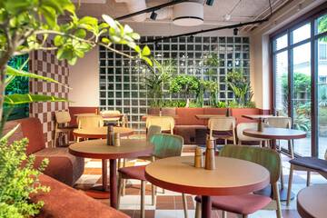 Breakfast area