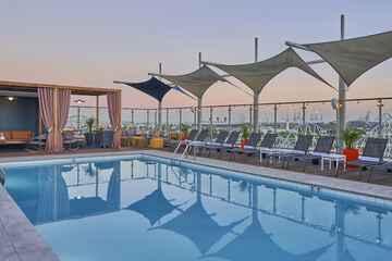 Rooftop pool