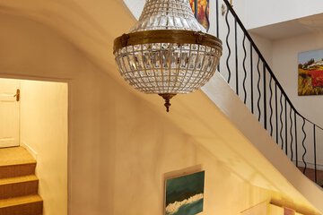 Handrails in stairways