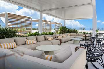 Rooftop pool