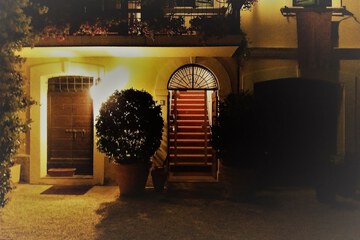 Front of property - evening/night