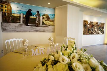 Indoor wedding