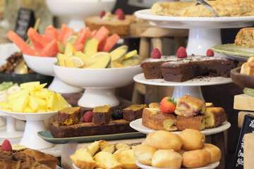 Breakfast buffet