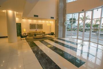 Interior entrance