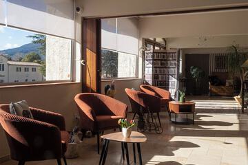 Lobby sitting area