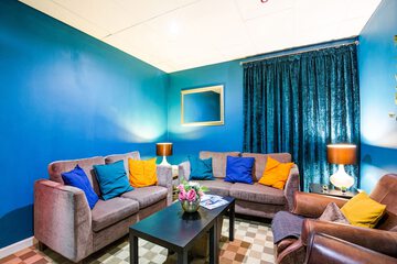 Lobby sitting area