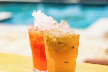Poolside bar