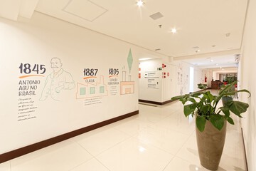 Interior entrance
