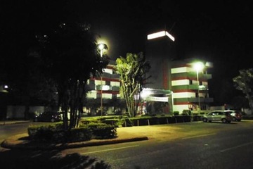 Front of property - evening/night
