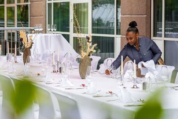 Indoor wedding