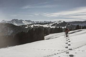 Snowshoeing