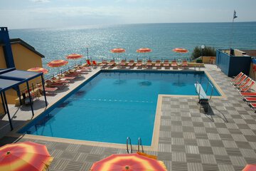 Rooftop pool