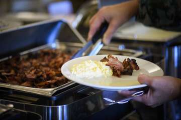 Breakfast buffet