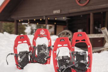 Snowshoeing