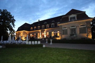 Front of property - evening/night