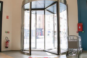 Interior entrance