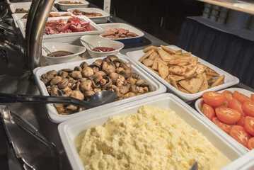 Breakfast buffet