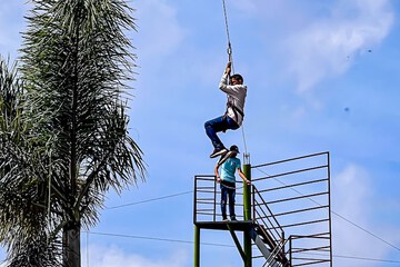 Ziplining