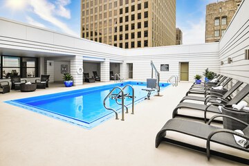 Rooftop pool
