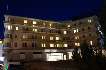 Front of property - evening/night