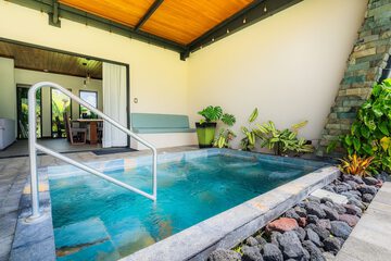 Private spa tub