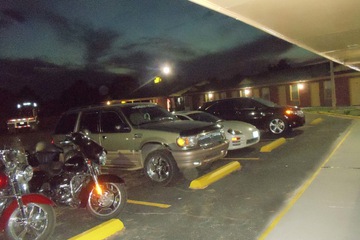 Front of property - evening/night