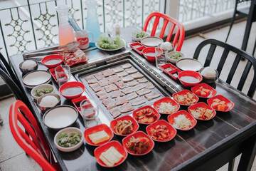 Breakfast area
