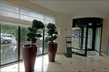 Interior entrance