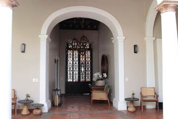 Interior entrance