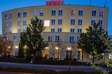 Front of property - evening/night