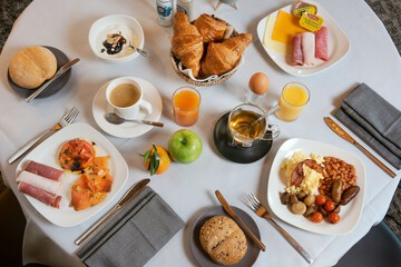 Breakfast buffet