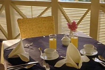 Breakfast area