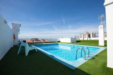 Rooftop pool