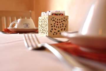 Breakfast area