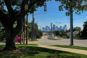 City view from property